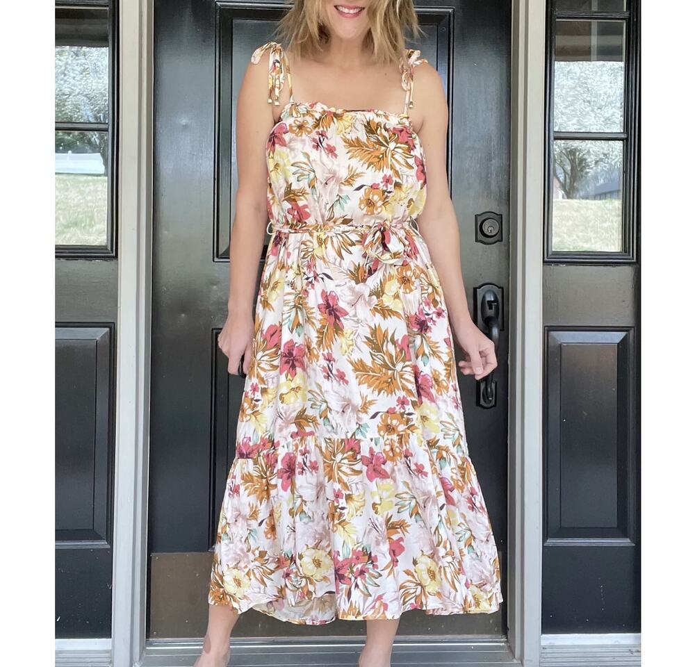 Floral Midi Dress